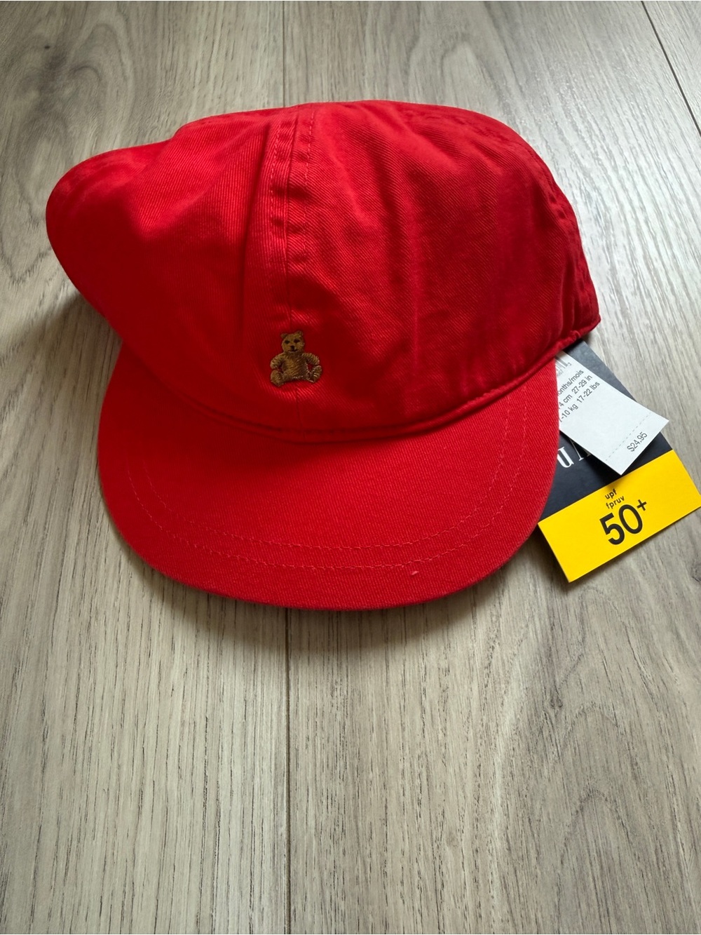 NEW Baby Gap Brannan Bear Baby
Baseball Hat 6-12m